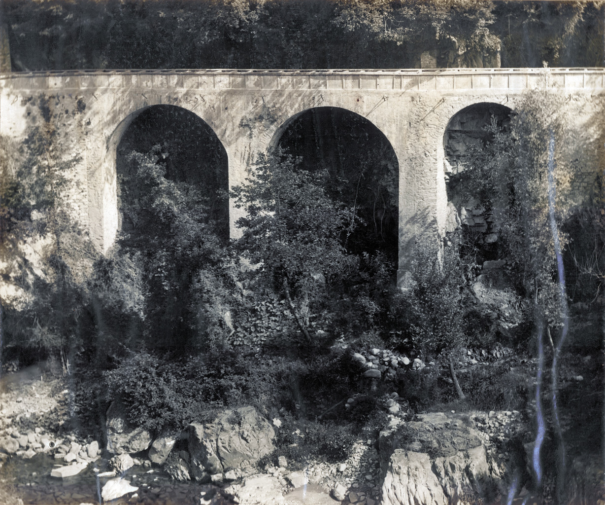 1913 - Centrale idroelettrica Bagnone - Canale Alimentazione Acque