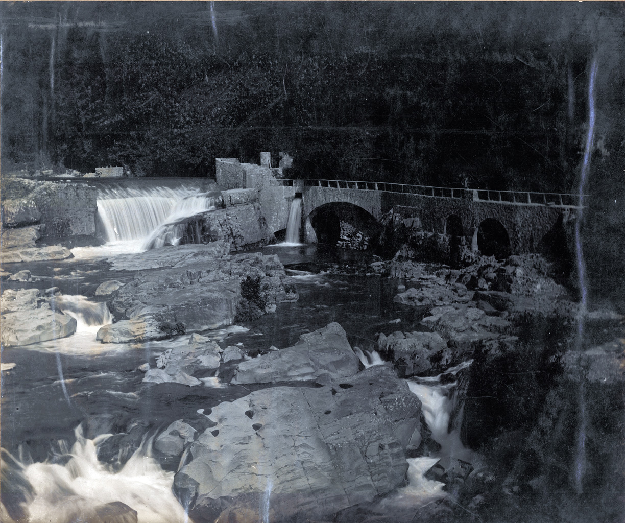 1913 - Centrale idroelettrica Bagnone - Diga di Bagnone