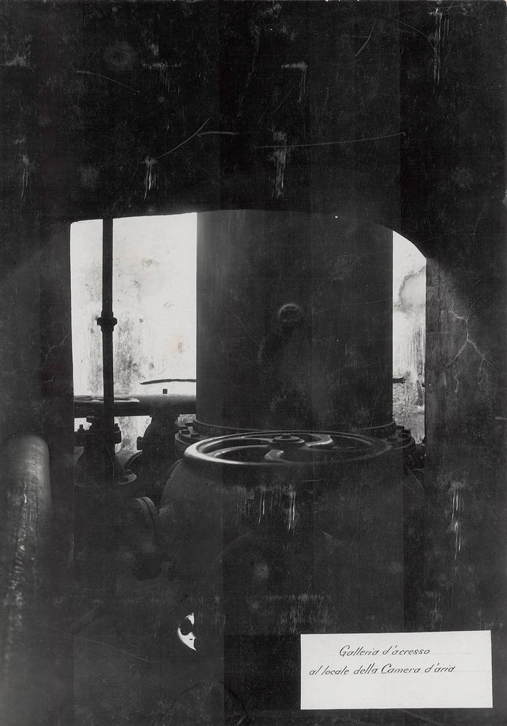 1920 - Acquedotto della Spezia - Centrale elettrica Fornola - Galleria accesso camera d'aria